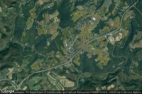 Vue aérienne de Davidsville