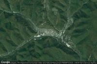 Vue aérienne de Emporium