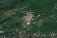 Vue aérienne de Freeland