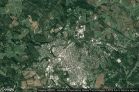 Vue aérienne de Latrobe