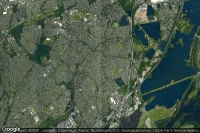 Vue aérienne de Levittown