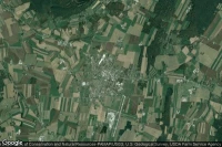 Vue aérienne de Martinsburg