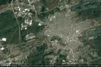 Vue aérienne de West Hazleton