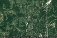 Vue aérienne de North Bennington