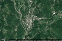 Vue aérienne de Saint Johnsbury