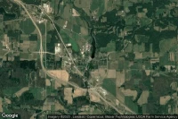 Vue aérienne de Amherst