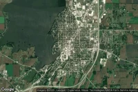 Vue aérienne de Beaver Dam