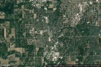 Vue aérienne de Cedarburg