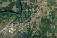 Vue aérienne de Lake Hallie