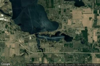 Vue aérienne de Lake Wissota