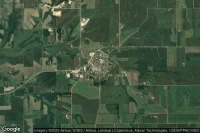 Vue aérienne de Shullsburg