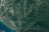 Vue aérienne de Staraya Matsesta