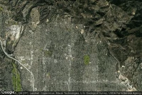 Vue aérienne de Altadena