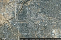 Vue aérienne de Bakersfield