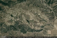 Vue aérienne de Bear Valley Springs