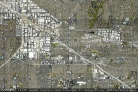 Vue aérienne de Buena Park