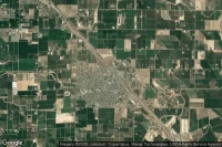 Vue aérienne de Delhi