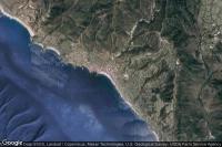 Vue aérienne de Laguna Beach