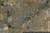 Vue aérienne de Rio Linda