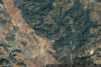 Vue aérienne de San Luis Obispo County