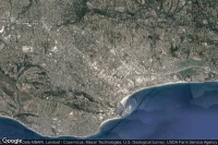 Vue aérienne de Santa Barbara