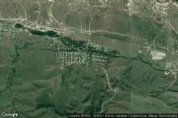 Vue aérienne de Krasnyy Kurgan