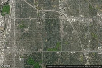 Vue aérienne de Denver County