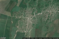 Vue aérienne de Katyr-Yurt