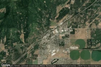 Vue aérienne de Rathdrum