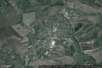 Vue aérienne de Donetsk