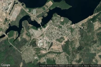Vue aérienne de Desnogorsk