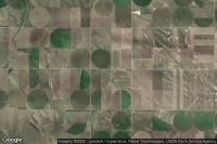 Vue aérienne de Box Butte County