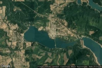 Vue aérienne de Lowell