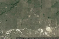 Vue aérienne de Cedar Butte