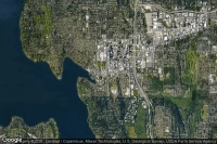 Vue aérienne de Bellevue