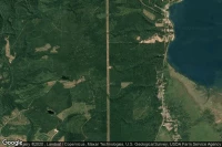 Vue aérienne de Mason County