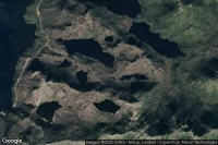 Vue aérienne de Annette Island Reserve