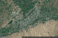 Vue aérienne de Qazax
