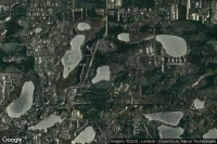 Vue aérienne de Meadow Lakes