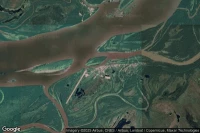 Vue aérienne de Napaskiak