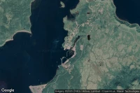 Vue aérienne de Sand Point