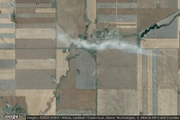 Vue aérienne de Acadia Valley