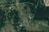 Vue aérienne de Saku