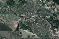 Vue aérienne de Parnu