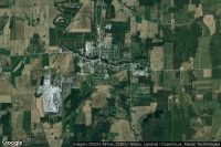 Vue aérienne de Bedford