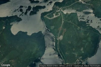 Vue aérienne de Birch Island