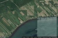 Vue aérienne de Champlain