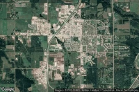 Vue aérienne de Drayton Valley