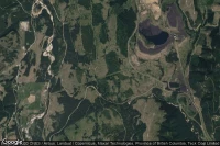 Vue aérienne de Elkford