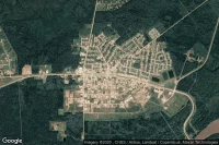 Vue aérienne de Fort Nelson